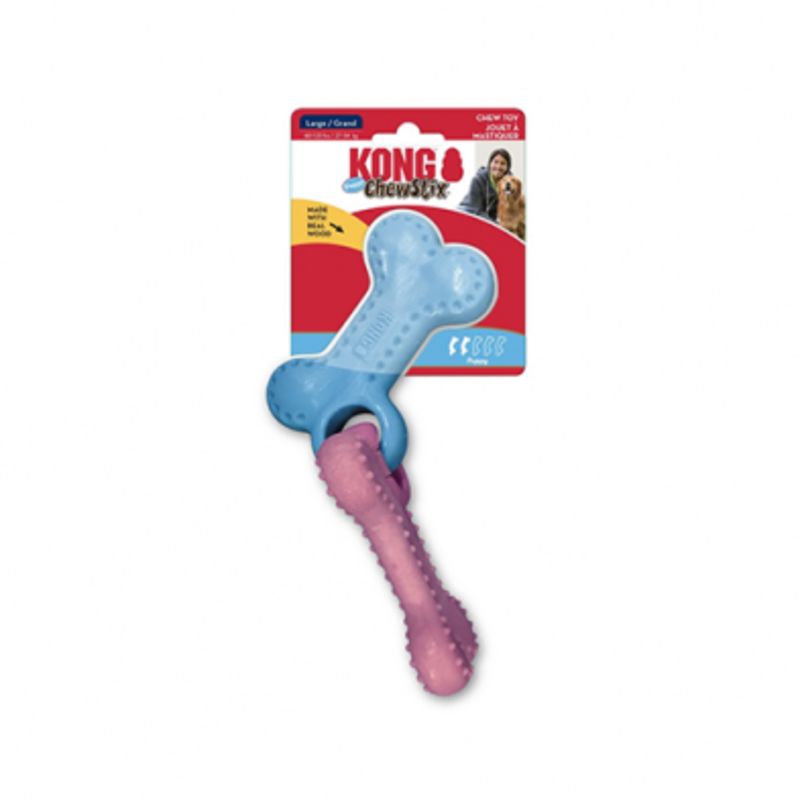 Kong ChewStix Puppy Link Bone Dog Toy