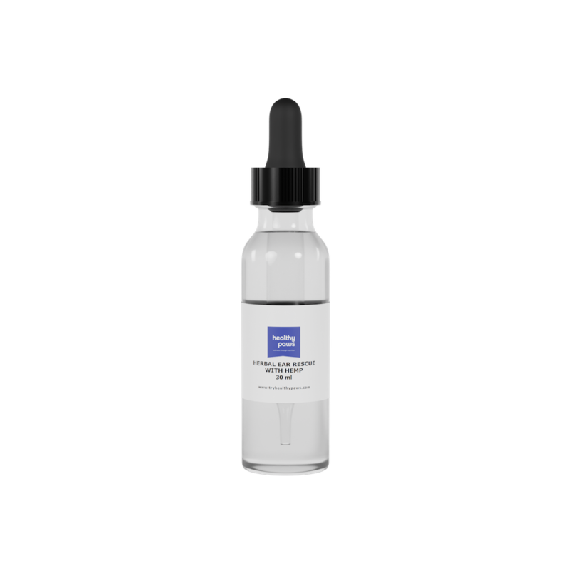 Healthy Paws Herbal Ear Rescue with Hemp 30ml