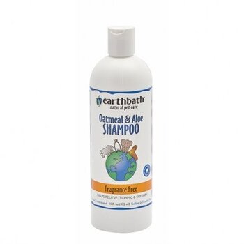 EarthBath Oatmeal & Aloe Shampoo Fragrance Free 16 oz