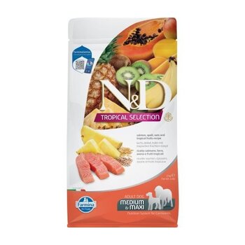 Farmina N&D Tropical Selection Dog Salmon Medium/maxi- 4.4 Lb