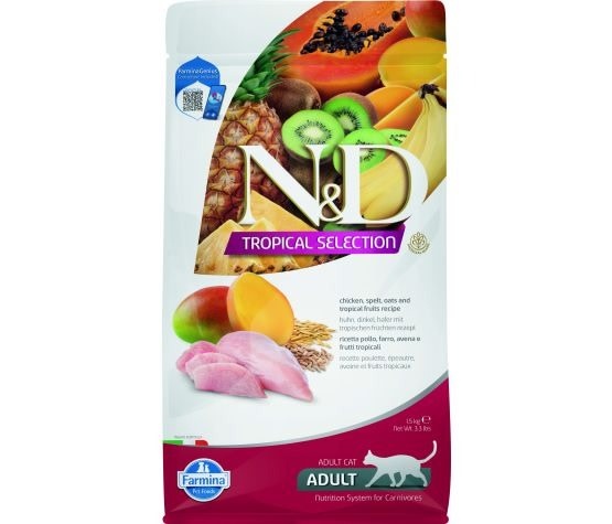 Farmina N&D Tropical Selection Cat Chicken 3.3 Lb