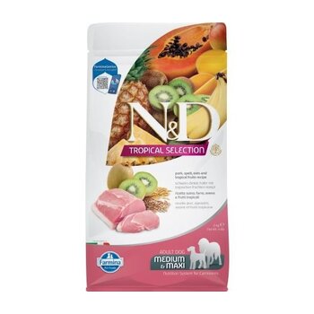 Farmina N&D Tropical Selection Dog Pork Medium/maxi 4.4 Lb
