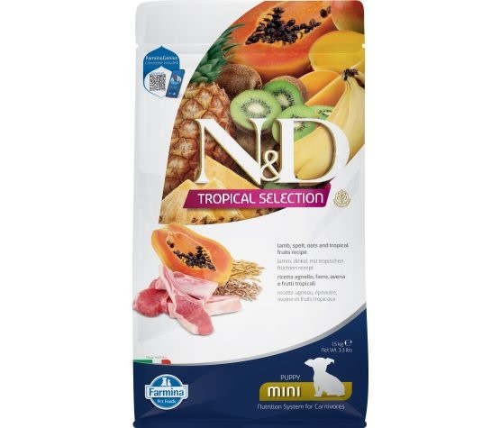 Farmina N&D Tropical Selection Puppy Lamb Mini 3.3 Lb