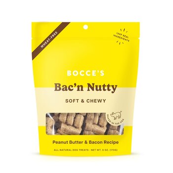 Bocce's Bakery Bac'N Nutty PB & Bacon 6 Oz