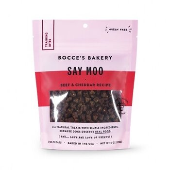 Bocce's Bakery Say Moo: Training Bites 6oz