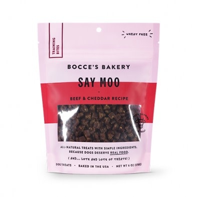 Bocce's Bakery Say Moo: Training Bites 6oz