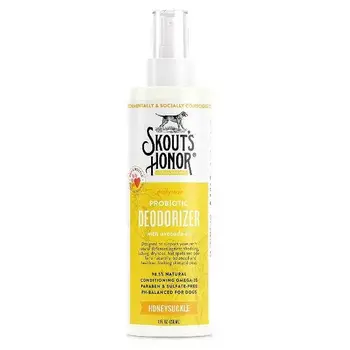 Skout's Honor Probiotic Deodorizer: Honeysuckle 8oz.