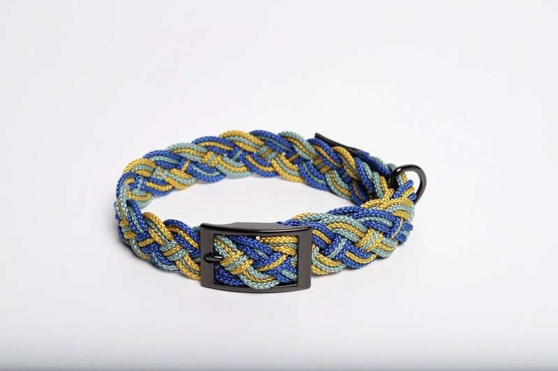 The Painter'sWife Corme Collar- Turquoise & Yellow