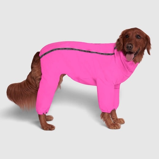 Canada Pooch Snowsuit- Pink 12