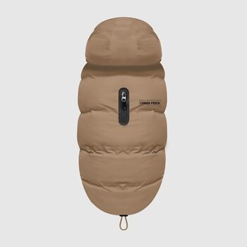 Canada Pooch The Waterproof Puffer- Taupe 10