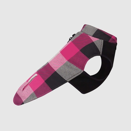 Canada Pooch Thermal Tech Fleece - Pink Plaid 12