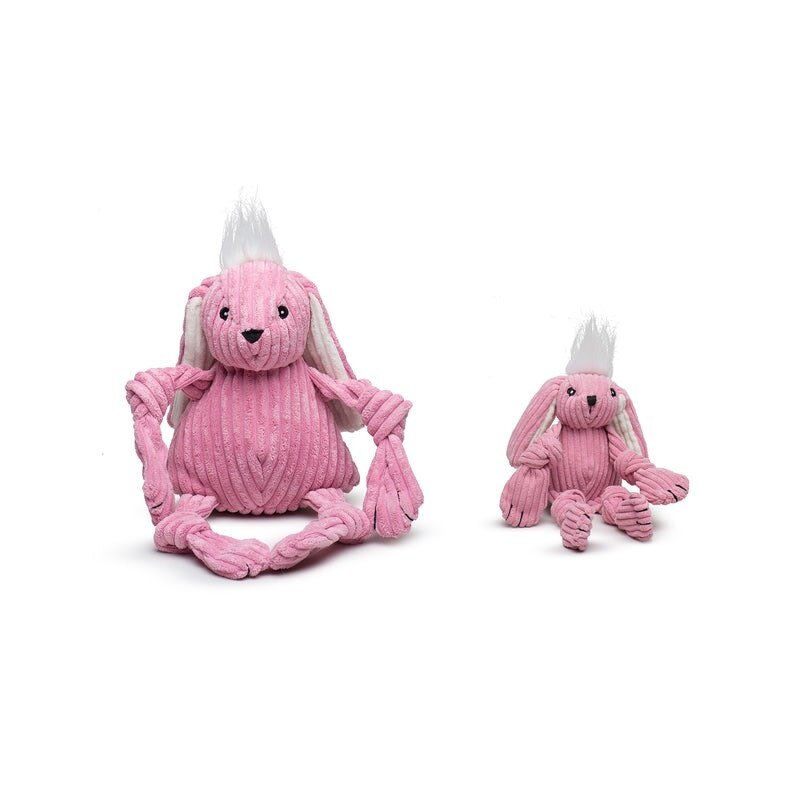 HuggleHounds Knotties Wee Bitsy Bunny - Pink