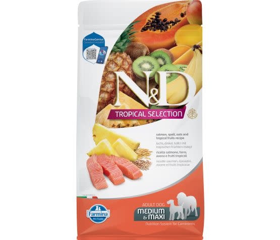Farmina N&D Tropical Selection Salmon Adult Med/Max 22Ib.
