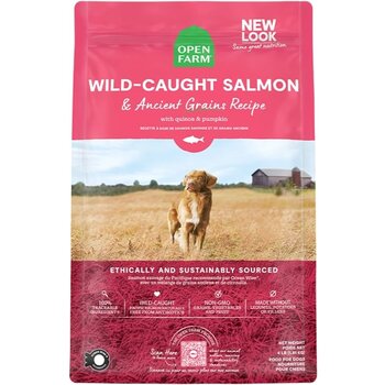 Open Farm Wild-Caught Salmon & Ancient Grains Recipe Dog Food 22 lb