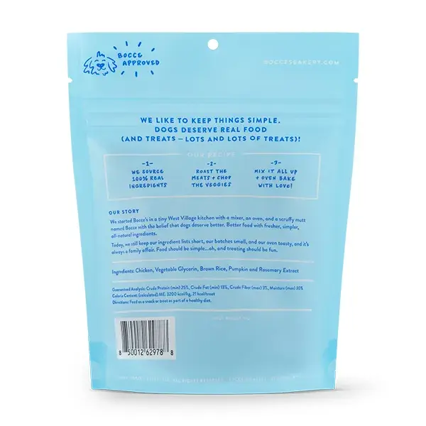 Bocce's Bakery Bocce's Bakery - Grazers Jerky Sticks Chicken & Pumpkin Recipe Dog Treats 4oz