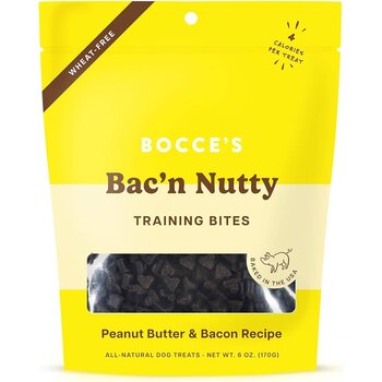 Bocce's Bakery Bac'N Nutty PB & Bacon Training Bites 6 Oz