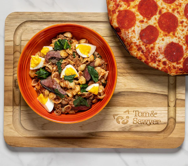 Tom & Sawyer Tom&Sawyer Italian Beef Pasta Frozen Dog Food, 454-gram