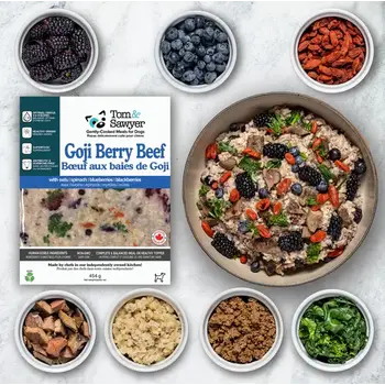 Tom & Sawyer Goji Berry Beef Gently Cooked- 1lb