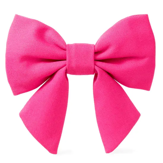 The Foggy Dog Hot Pink Lady Dog Bow