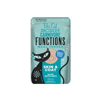 Tiki Cat Born Carnivore Functional Topper Skin & Coat - 1.5 oz