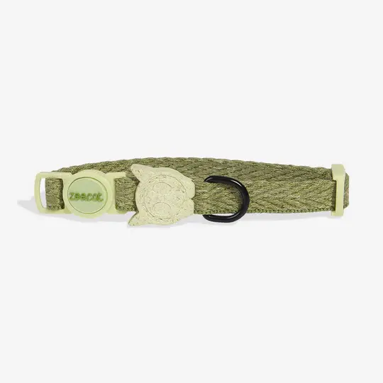 Zee Dog Cat Collar- Moss