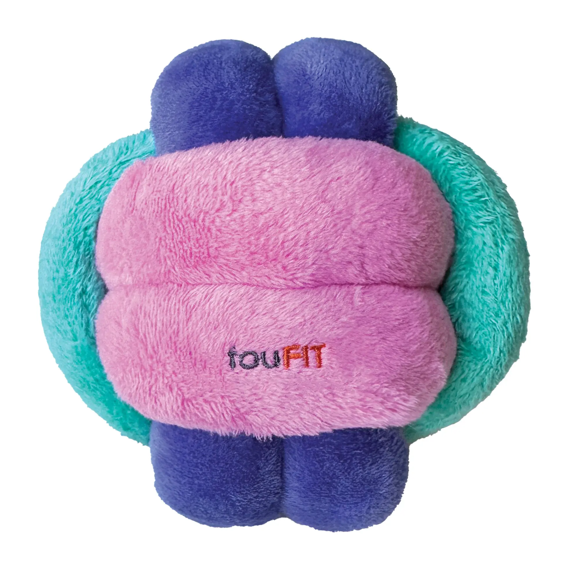 FouFit Hide N' Seek Knotted Snuffle Ball Pink - Small