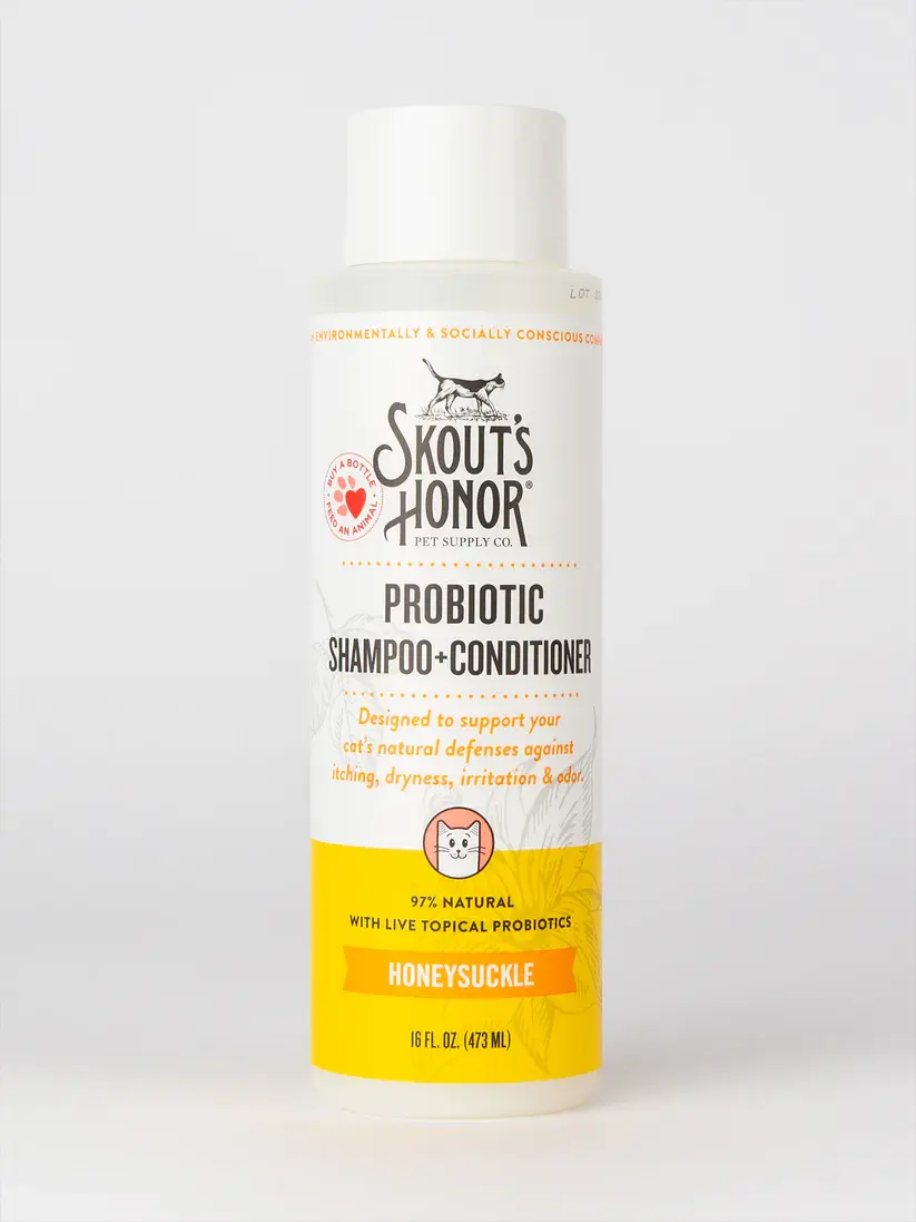 Skout's Honor Cat Probiotic Shampoo & Conditioner