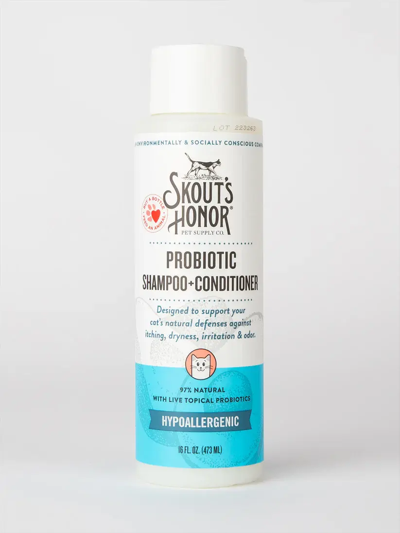 Skout's Honor Cat Probiotic Shampoo & Conditioner