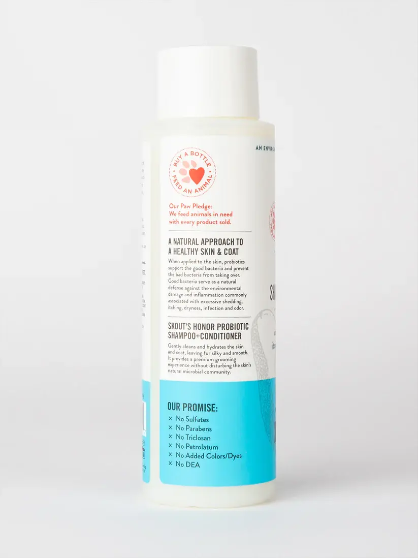 Skout's Honor Cat Probiotic Shampoo & Conditioner