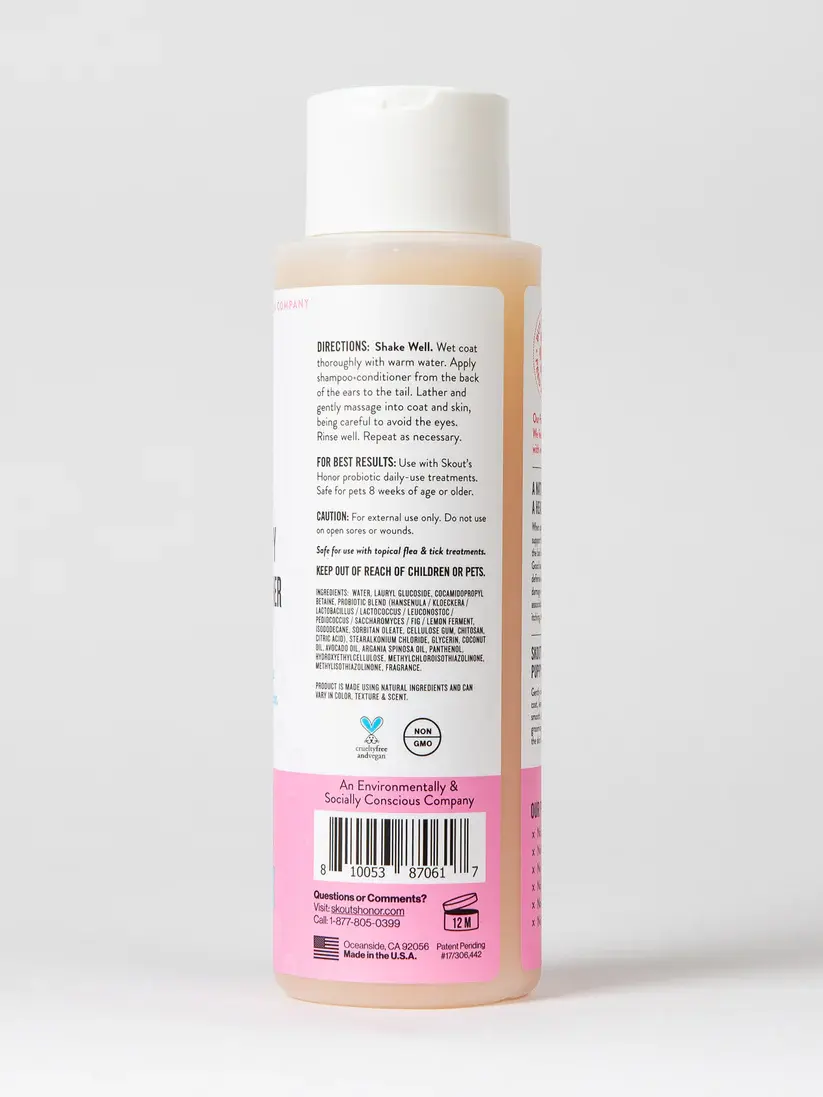 Skout's Honor Probiotic Shampoo & Conditioner For Dogs