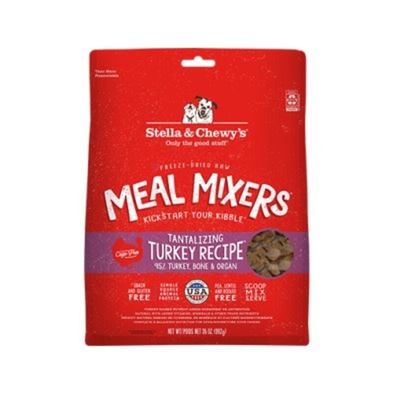 Stella & Chewy's Tantalizing Turkey Meal Mixers For Dogs 35 oz