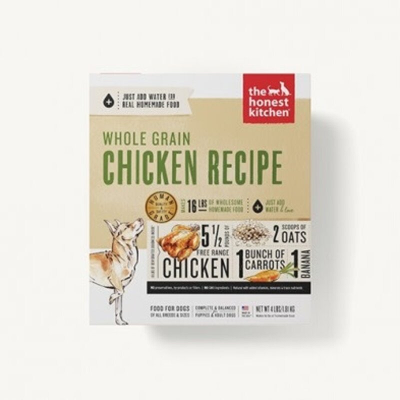 The Honest Kitchen Whole Grain Chicken Recipe 4lbs
