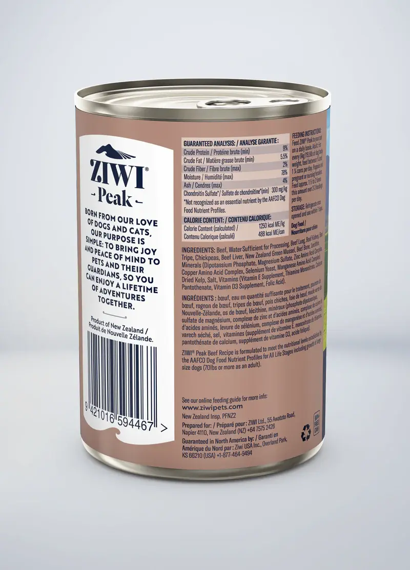 Ziwi Beef Wet Dog Food