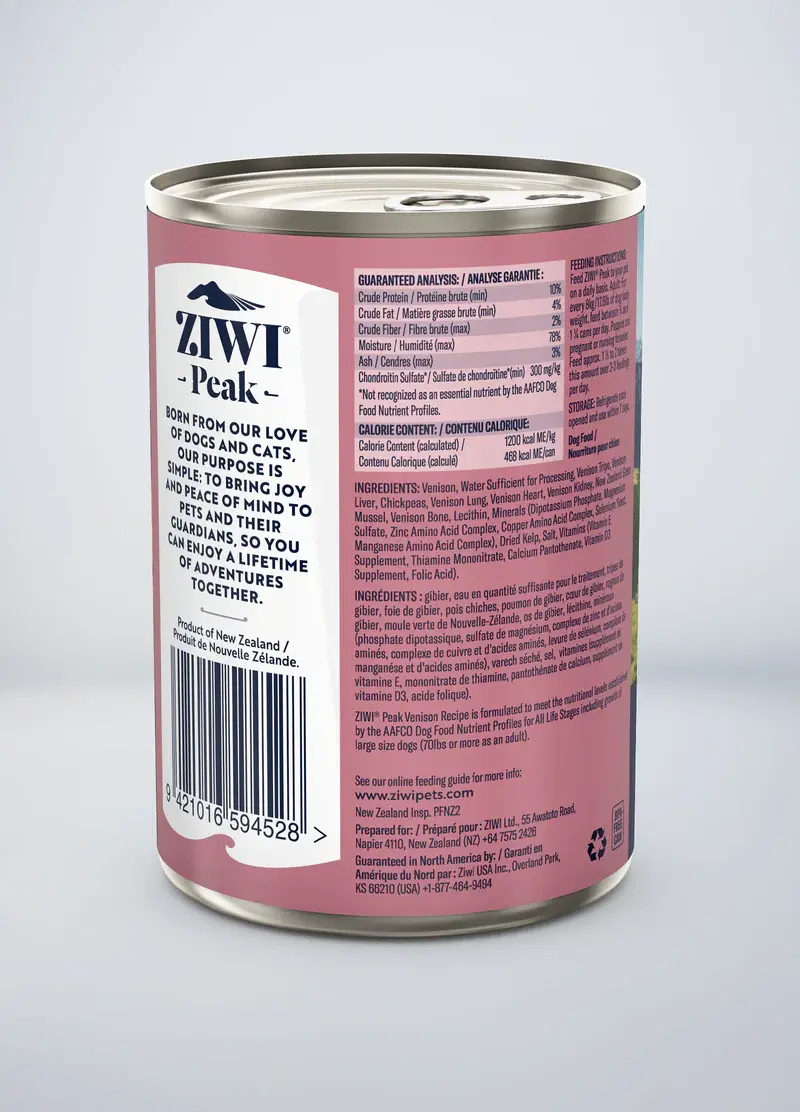 Ziwi Venison Wet Dog Food