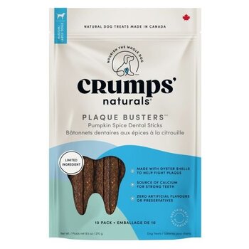 Crumps Plaque Busters- Pumpkin Spice