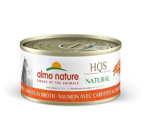 Almo Nature Hqs Salmon With Carrots In Broth 70g