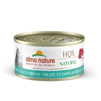 Almo Nature Hqs Trout And Tuna In Brtoth 70g