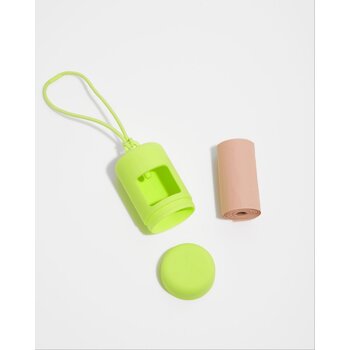Wild One Poop Bag Carrier - Neon Green