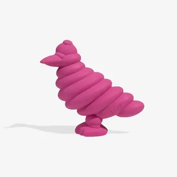Zee Dog Staple Pigeon Rubber Toy