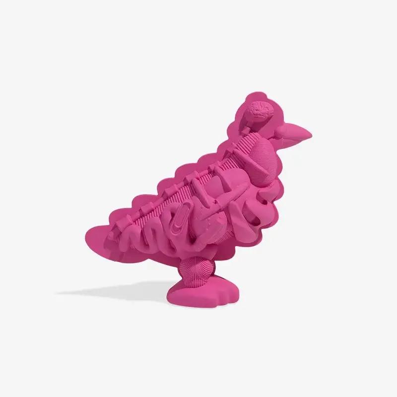 Zee Dog Staple Pigeon Rubber Toy