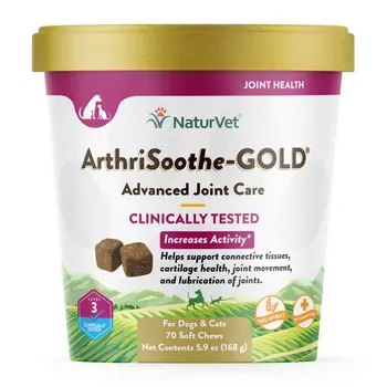 NaturVet ArthriSoothe-GOLD® Advanced Care Soft Chews (180 ct)