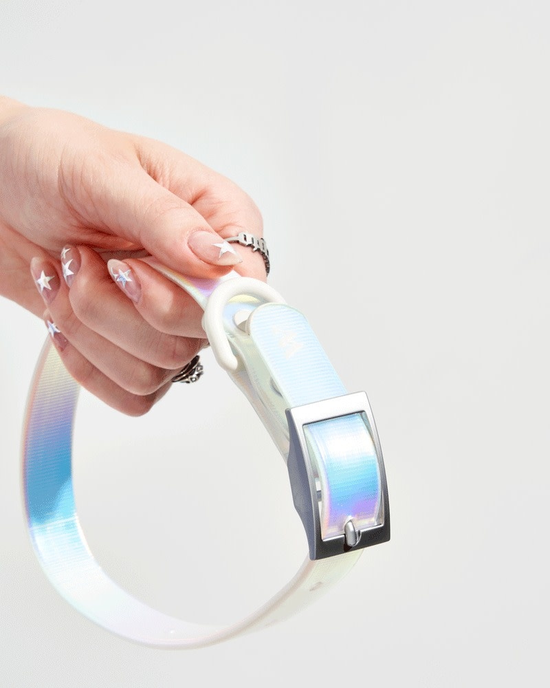 Wild One Collar Holographic Lunar