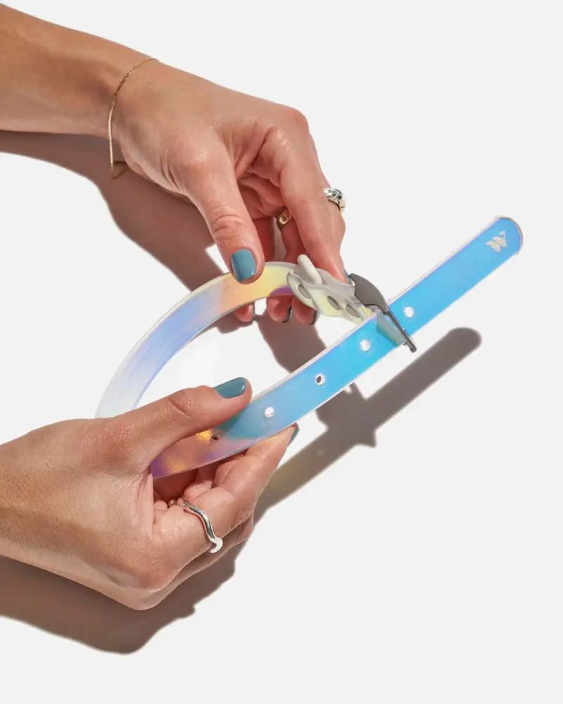 Wild One Collar Holographic Lunar