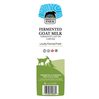 Crosswind Farm Frozen Fermented Goat Milk Kefir Unflavoured 1L