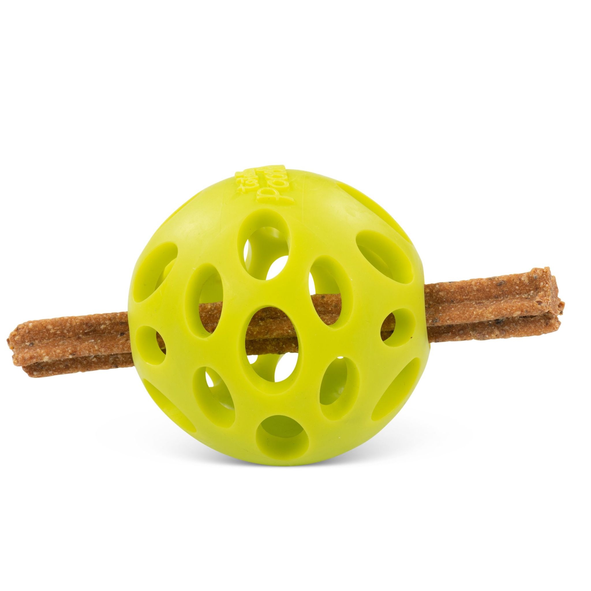 Messy Mutts Totally Pooched- Huff'n Puff Ball Green 3"