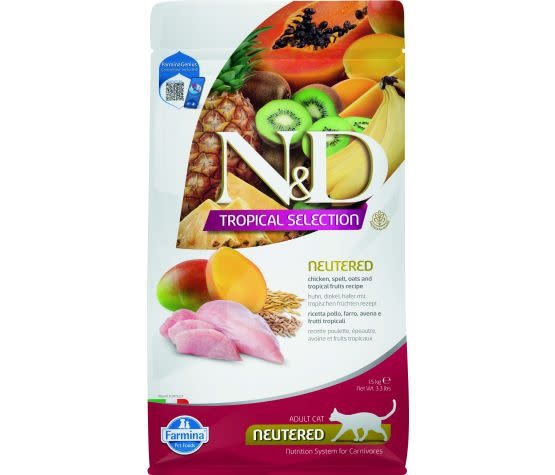 Farmina N&D Tropical Selection Neutered Cat Chicken 3.3lb