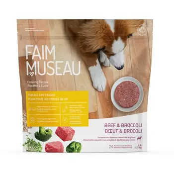 Faim Museau Beef & Broccli 6lbs
