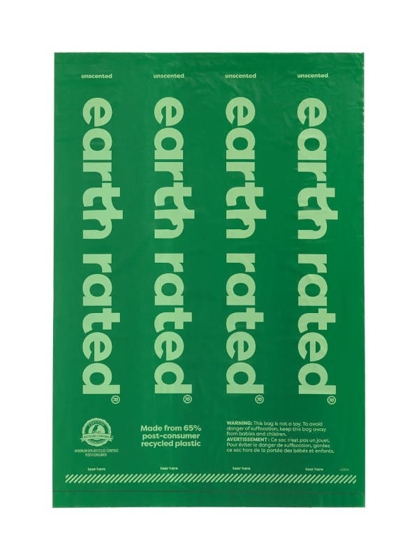 Earth Rated 120 Bags Lavender Scent Poop bags