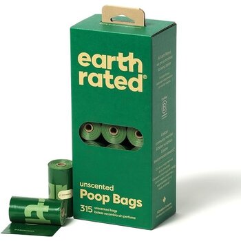 Earth Rated 315 Bags Unscented Poop bags