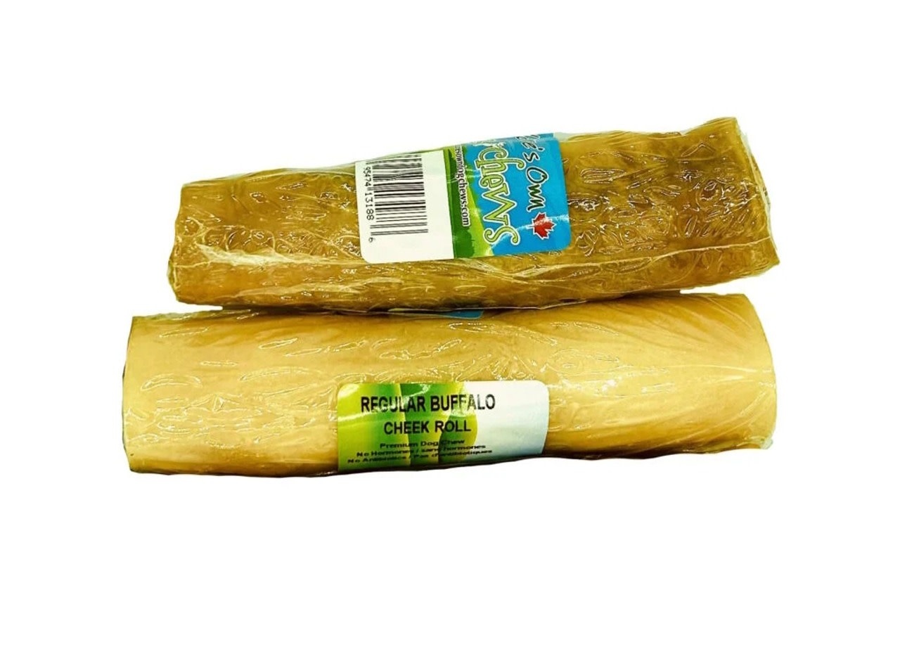 Nature's Own Regular Buffalo Cheek Roll 5-6"